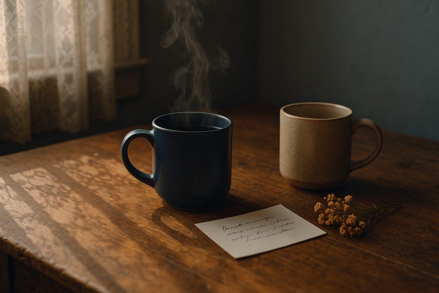 Warm conversation between two people — Relationships